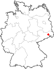 Karte Oberlichtenau, Lausitz